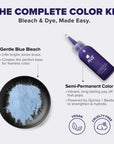 Kit completo original con decolorante y coloración semipermanente - Purple Desire