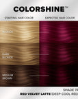 Splat ColorShine Demi-Permanent Hair Color: 7R Red Velvet Latte