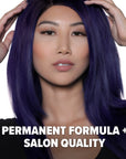 Rhythm and Blues: Permanent Blue Hair Dye For Dark Hair