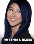 Rhythm and Blues: Permanent Blue Hair Dye For Dark Hair