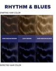 Rhythm and Blues: Permanent Blue Hair Dye For Dark Hair