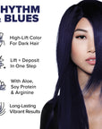 Rhythm and Blues: Permanent Blue Hair Dye For Dark Hair