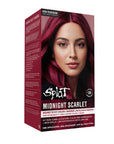 Midnight Scarlet No Bleach Red Semi-Permanent Hair Dye Kit