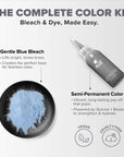 Sinful Silver: Original Silver Semi-Permanent Hair Dye Complete Kit with Bleach