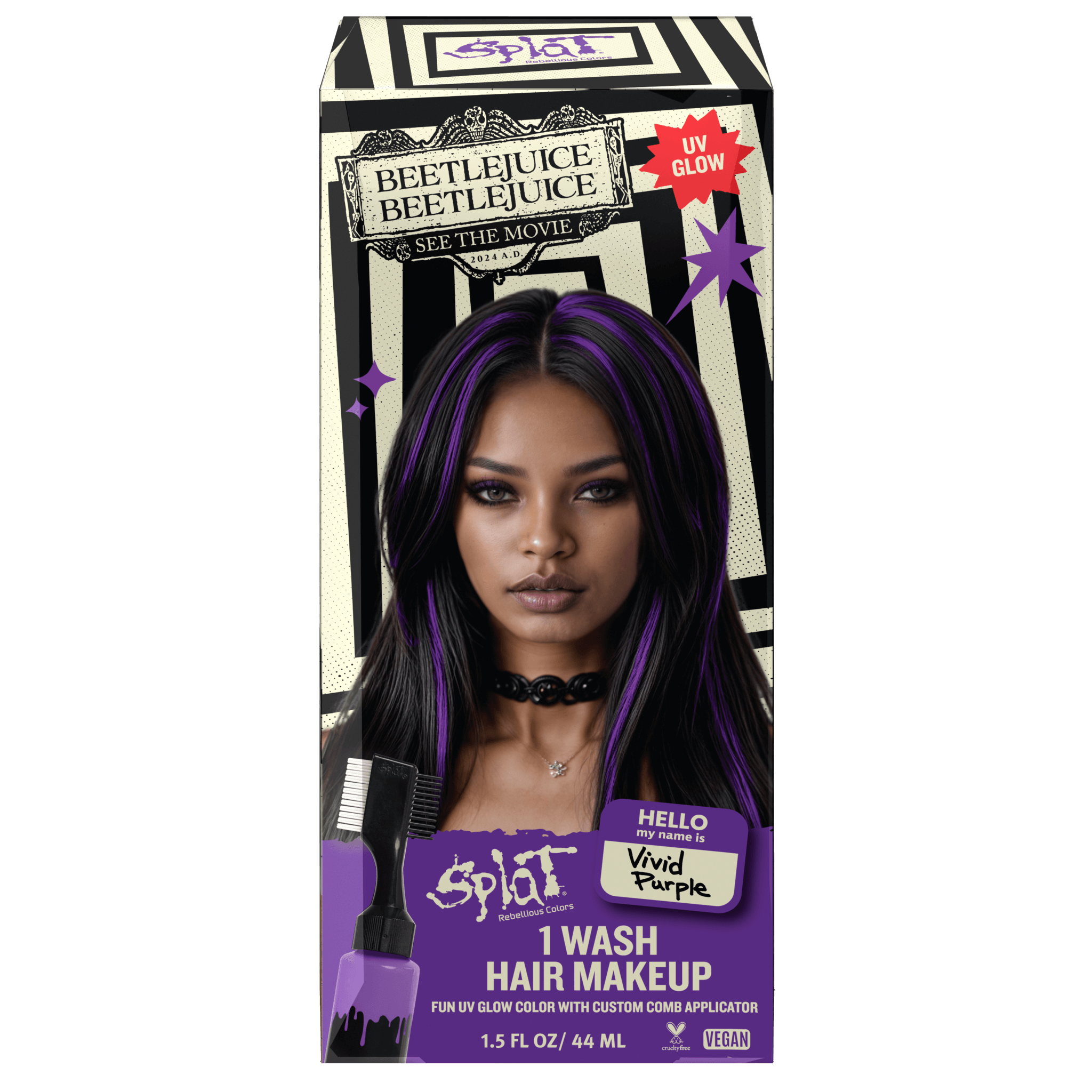 Beetlejuice Vivid Purple | Splat Hair Color