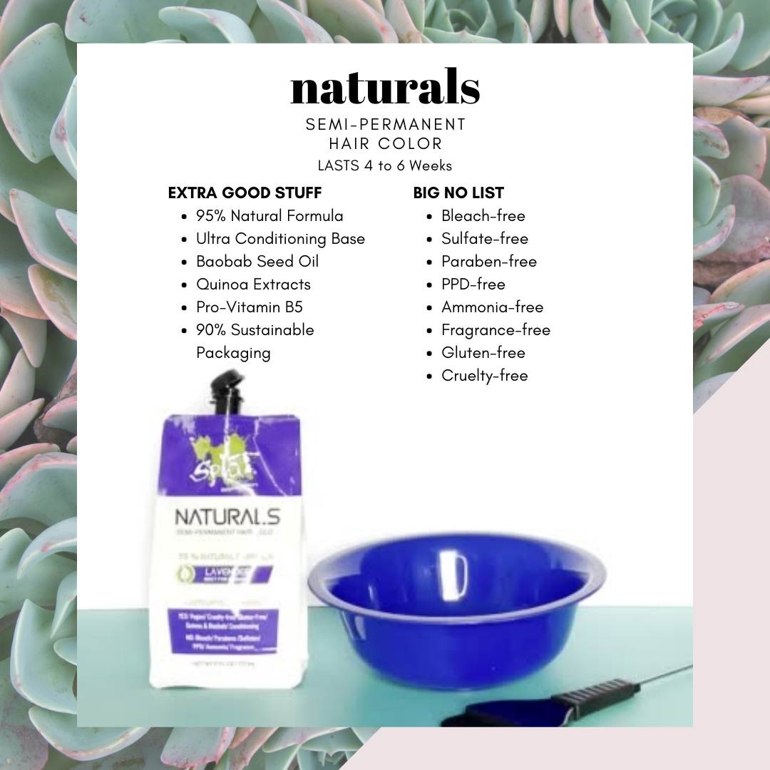 Naturals: Vegan Semi-Permanent Hair Dyes - Lavender