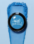 box with splat hair chalk blue color