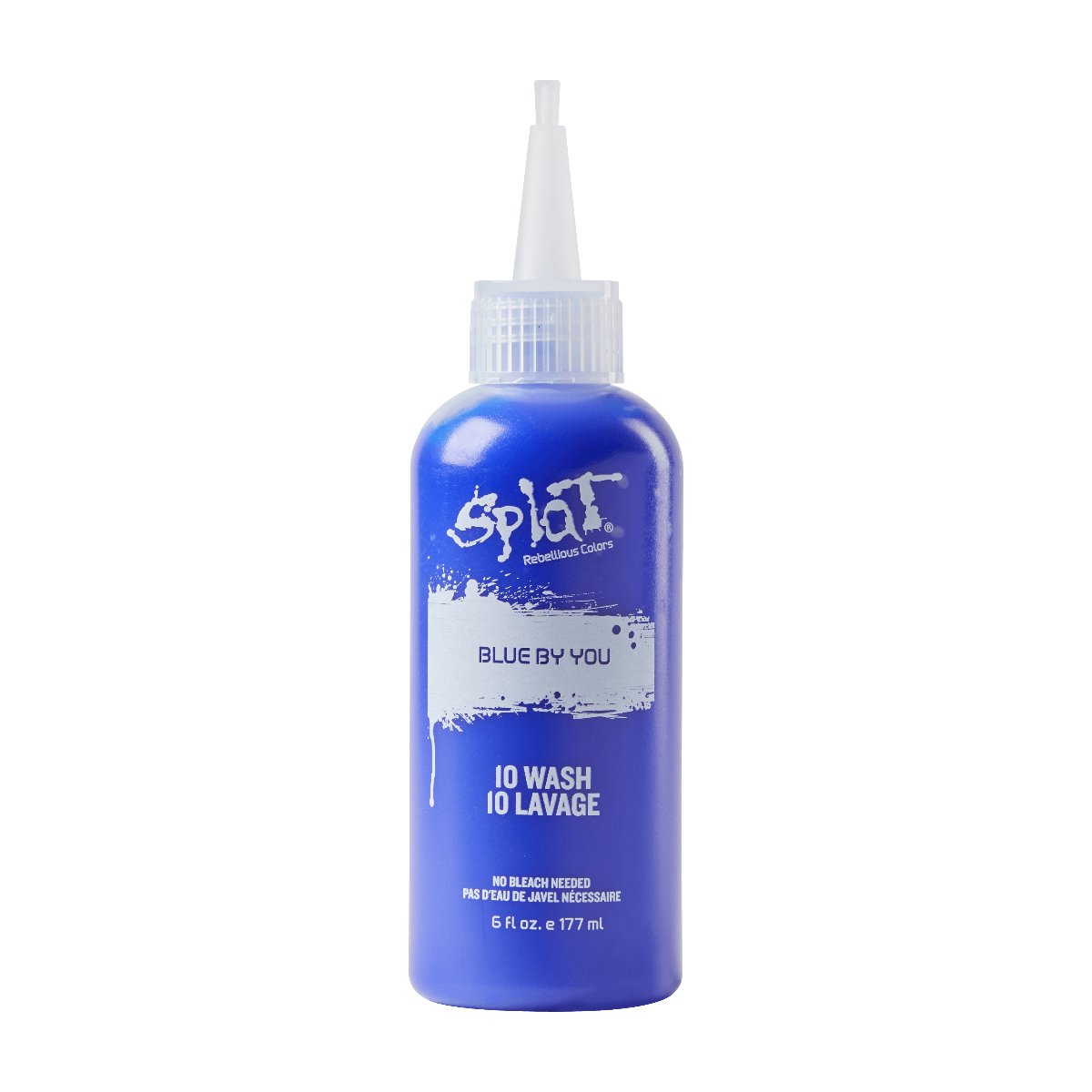 Splat Blue Hair Dye Blue By You