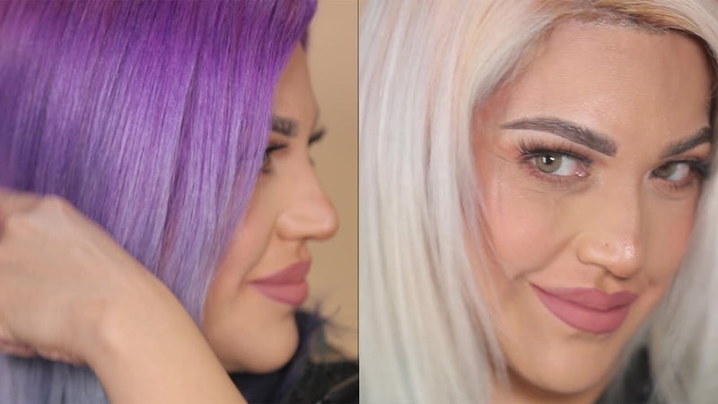 How To Mix & Apply A Bleach Wash To Remove Bold Hair Colors