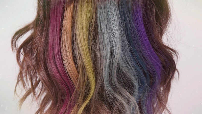 How-To Have Rainbow Fun With Splat Hair Chalk
