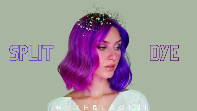 Split-Dye Using Ombrè Rain