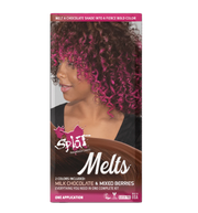 A box of Splat Hair Color's Melts Mixed Berries Hair Dye