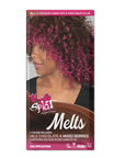 A box of Splat Hair Color's Melts Mixed Berries Hair Dye