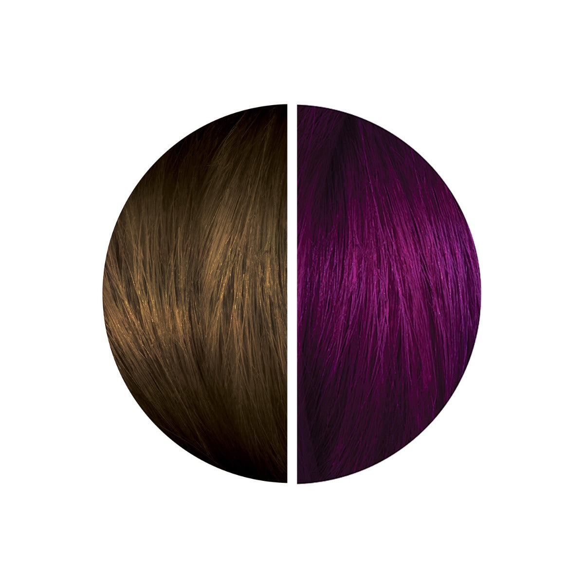 Swatch of  Splat Hair Color's Melts Mixed Berries Hair Dye