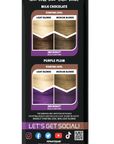 A box of Splat Hair Color's Melts Purple Plum Hair Dye