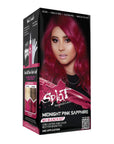 A box of Splat Hair Color's Midnight Pink Sapphire Hair Dye