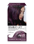 Splat Purple Permanent Hair Dye Kits for dark hair Double Lift Permanent Color Violet Vibes (Deep Purple)