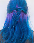 Splat Hair Dye Purple and Blue Ombre Hair Color Kit Semi-Permanent Dye & Bleach Ombre Dream