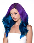 Splat Hair Dye Purple and Blue Ombre Hair Color Kit Semi-Permanent Dye & Bleach