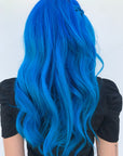 Splat Hair Color Ombre Ocean Blue Hair Dye Vegan Semi-Permanent Kit with Bleach