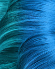 Splat Ombre Ocean Blue Hair Dye