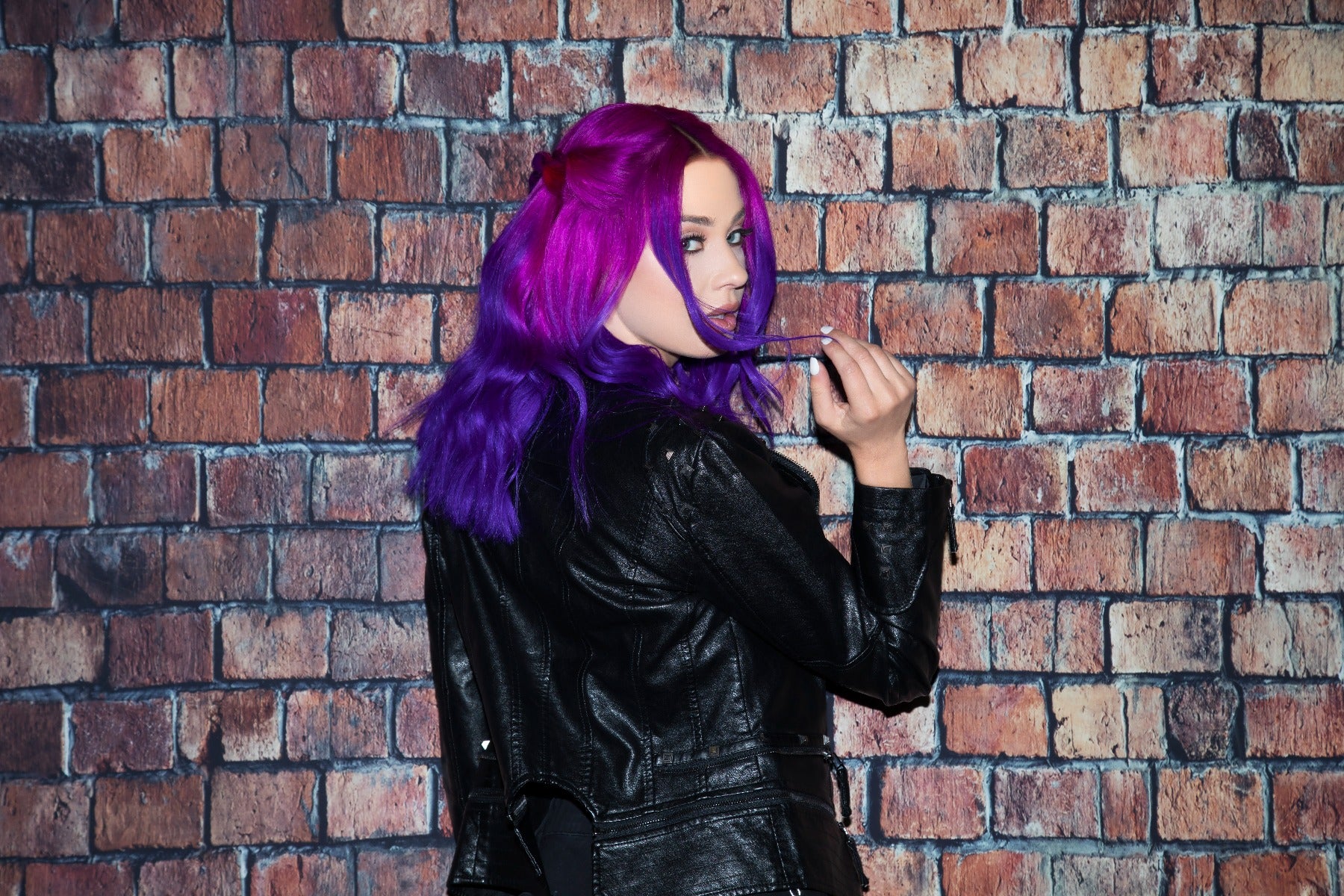 Splat Hair Dye Purple and Pink Ombre Semi-Permanent Vegan Hair Color Kit with Bleach