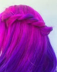 Splat Hair Dye Purple and Pink Ombre Semi-Permanent Vegan Hair Color Kit with Bleach