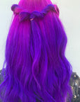 Splat Hair Dye Purple and Pink Ombre Semi-Permanent Vegan Hair Color Kit with Bleach
