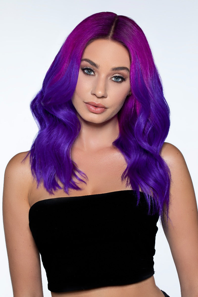 Splat Purple Hair Dye Ombre Rain Vegan Hair Color
