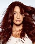 Plum Siren: Permanent Cool Red Hair Dye For Dark Hair
