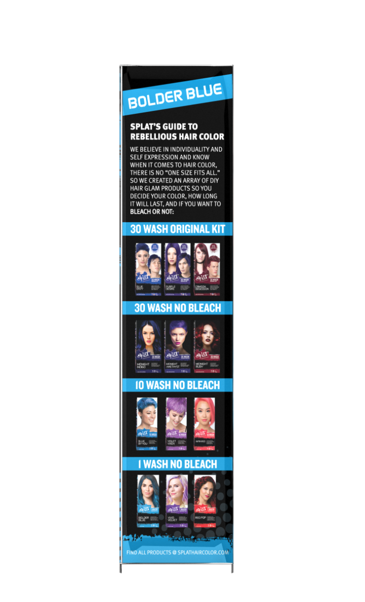 1 oz - Bolder Blue Halloween Hair Dye