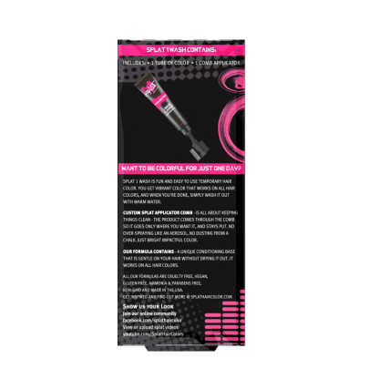 Splat Temporary Hair Color (1 wash)