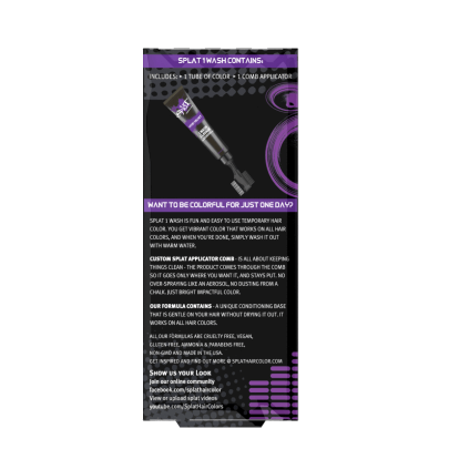 1 oz - (Vivid Velvet) Purple Hair Dye Halloween