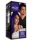 Original Complete Kit with Bleach and Semi-Permanent Hair Color - Purple Desire