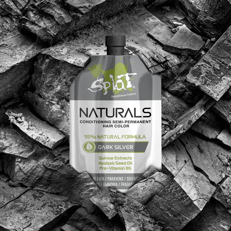 Naturals: Vegan Semi-Permanent Hair Dyes - Dark Silver
