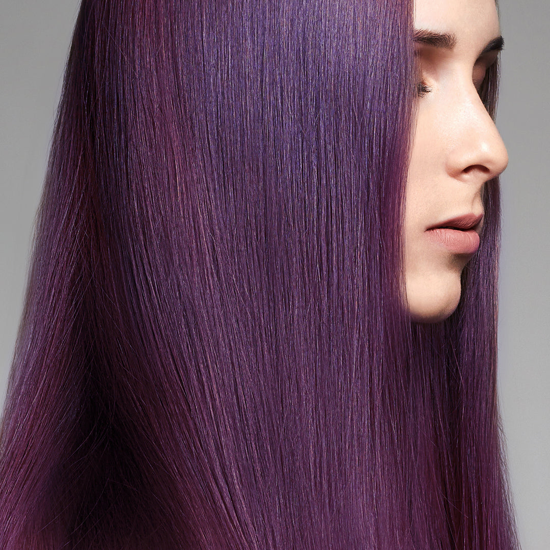 Midnight Tanzanite Purple Hair Dye Semi-Permanent Hair Dye