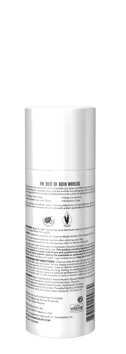 Splat Hair Dye Teal Color Depositing Conditioner Masque Overtone