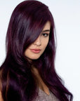 Violet Vibes: Permanent Deep Purple Hair Dye For Dark Hair