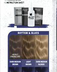 Rhythm and Blues: Permanent Blue Hair Dye For Dark Hair