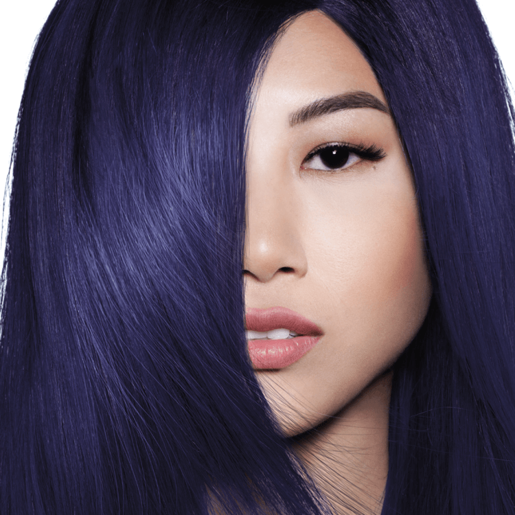 Rhythm and Blues: Permanent Blue Hair Dye For Dark Hair