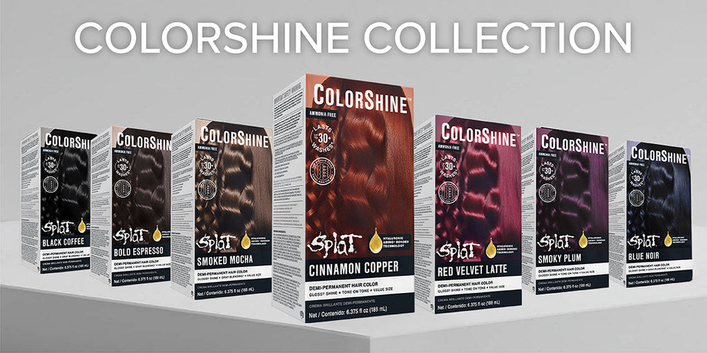 Splat Demi-Permanent Hair Color 101: Meet ColorShine – Splat Hair Color
