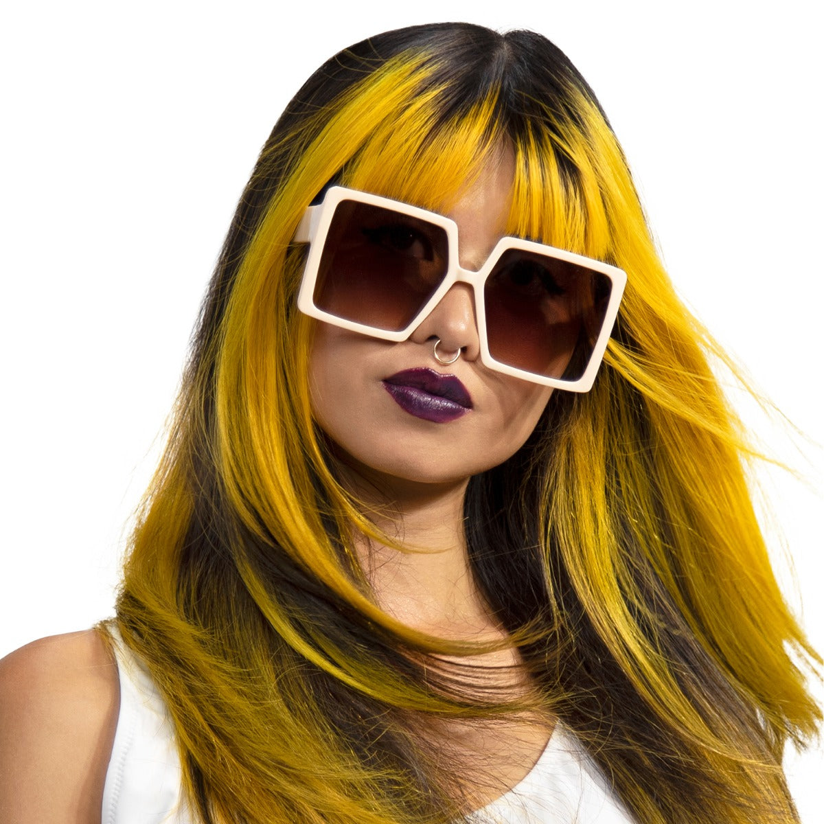 Original Complete Kit with Bleach and Semi-Permanent Hair Color – Lemon Drop Yellow Hair Dye Summer Hair Color Inspiration