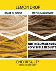Splat Hair Dye Yellow Original Complete Kit with Bleach and Semi-Permanent Hair Color – Lemon Drop Yellow Hair Dye