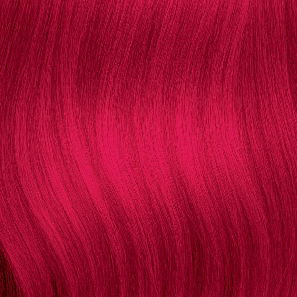 Luscious Raspberries: Original Raspberry Red Semi-Permanent Hair Dye Complete Kit with Bleach