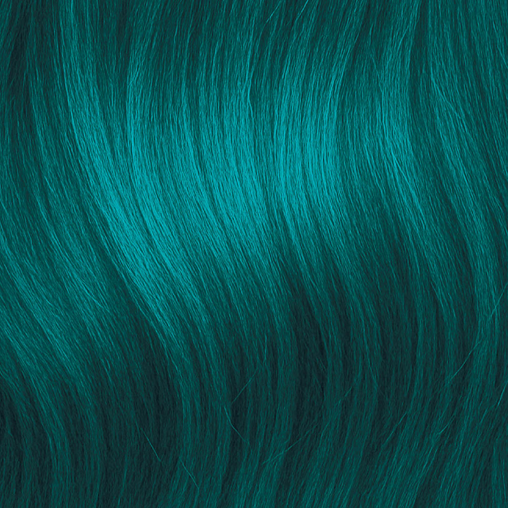 Tantalizing Teal: Original Teal Semi-Permanent Hair Dye Complete Kit with Bleach