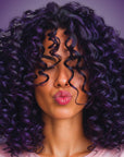 Midnight Tanzanite No Bleach Dark Purple Semi-Permanent Hair Dye Kit