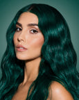 Midnight Jade No Bleach Green Semi-Permanent Hair Dye Kit