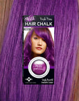 Purple Pixies: Purple Hair Chalk