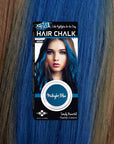 Midnight Blue: Blue Hair Chalk