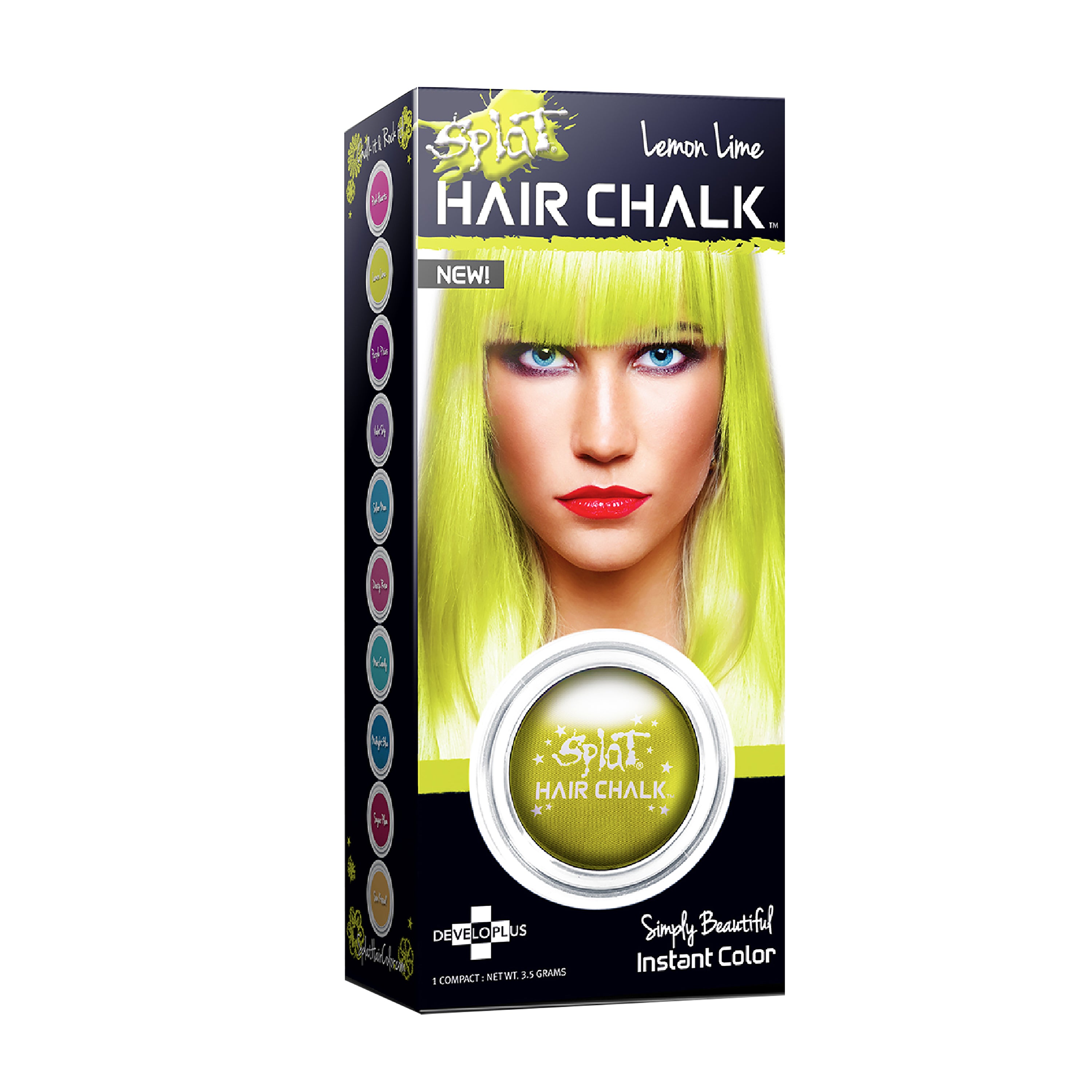 Lemon Lime: Lime Green Hair Chalk